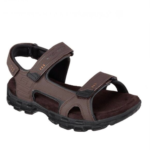NWT SKECHERS Relaxed Fit Conner-Louden Sandals in Brown Size 7 - Picture 1 of 9